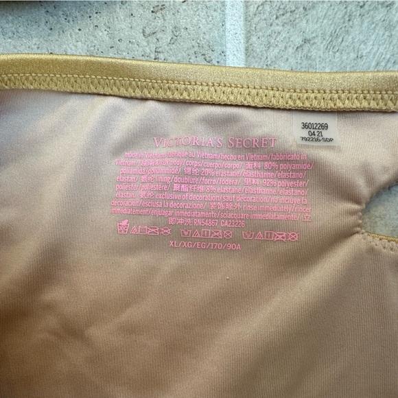 NWT Victoria Secret Lagos Swim in Gold - Picture 6 of 9